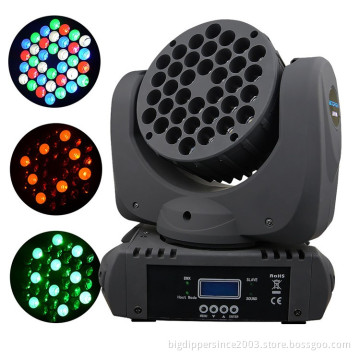 Big Dipper brand 36 LED *3 W RGBW Stage Led Light Moving Head Light LM108 for Party Wedding Disco Performance Bar Event Dance